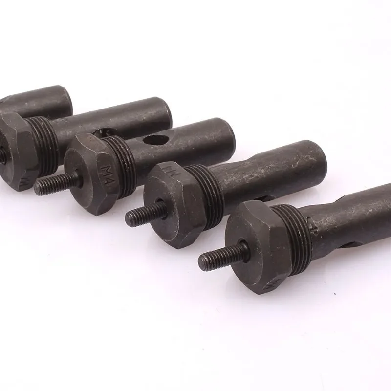 M3 M4 M5 M6 M8 M10 M12  Manual Nut Rivet Gun Nose Assembly Piece Hand Riveter Tool Head Tips Mandrel Alloy Steel Pull Rod