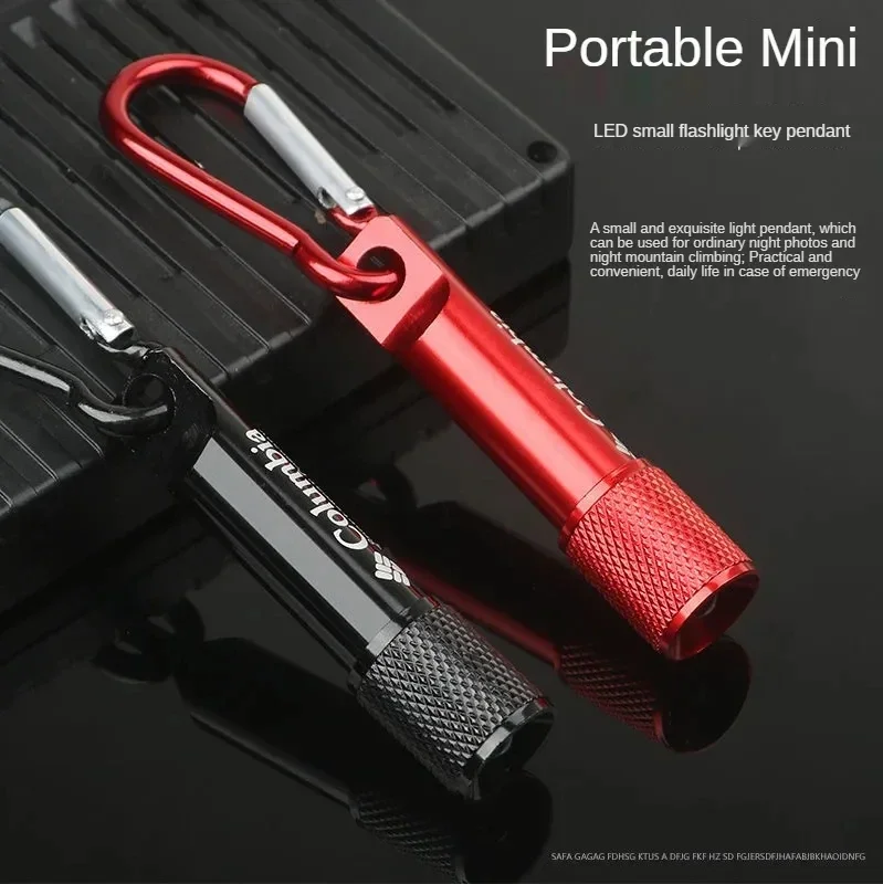 Portable Mini Torch Keychain Pendant with battery Small Light led flashlight Car Key Chain Pendant Key Ring mini flashlights