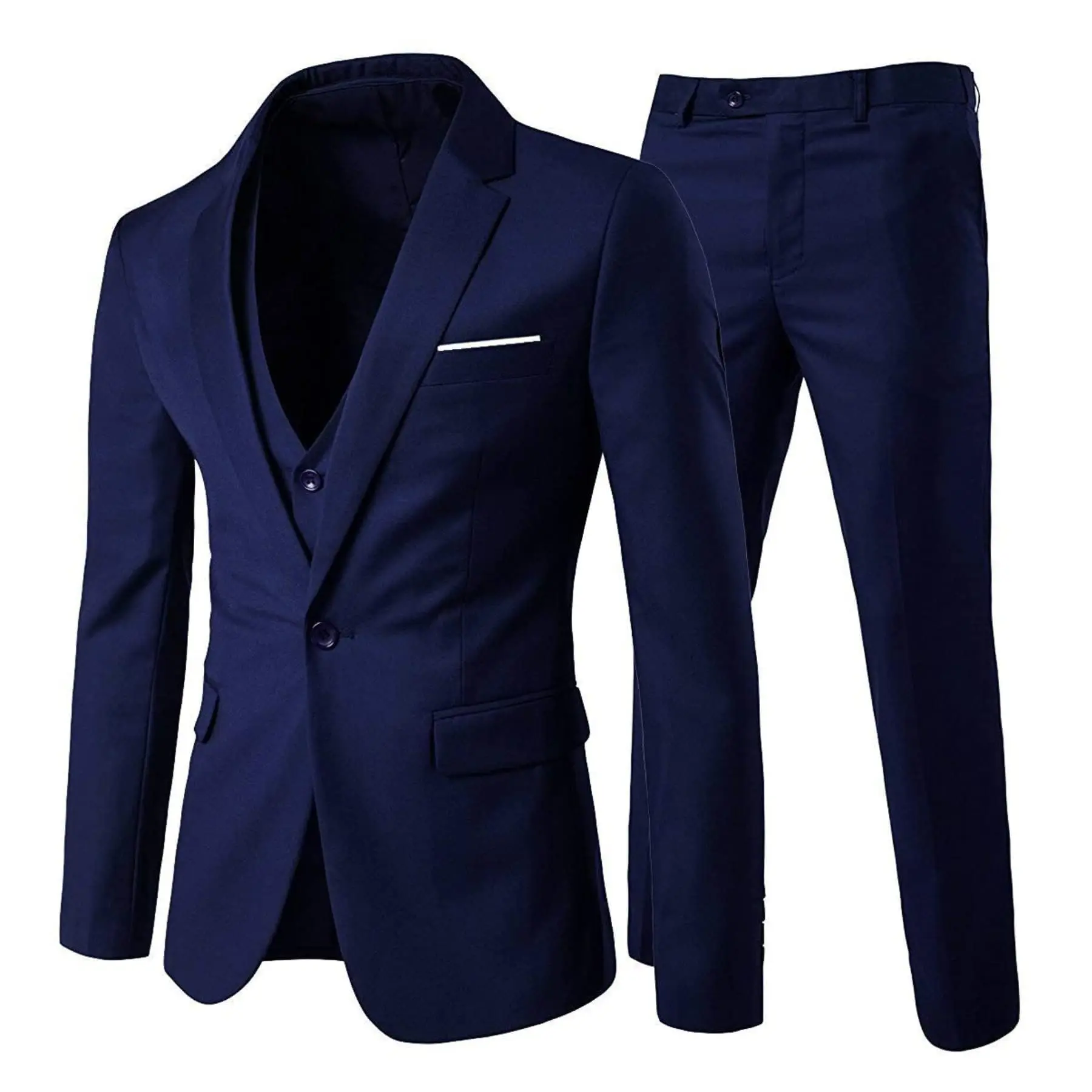 Costumes de mariage élégants pour hommes, blazers de luxe, tenue de mode classique, costume formel complet, vestes glaPants, 3 pièces, 2 ensembles, 2024
