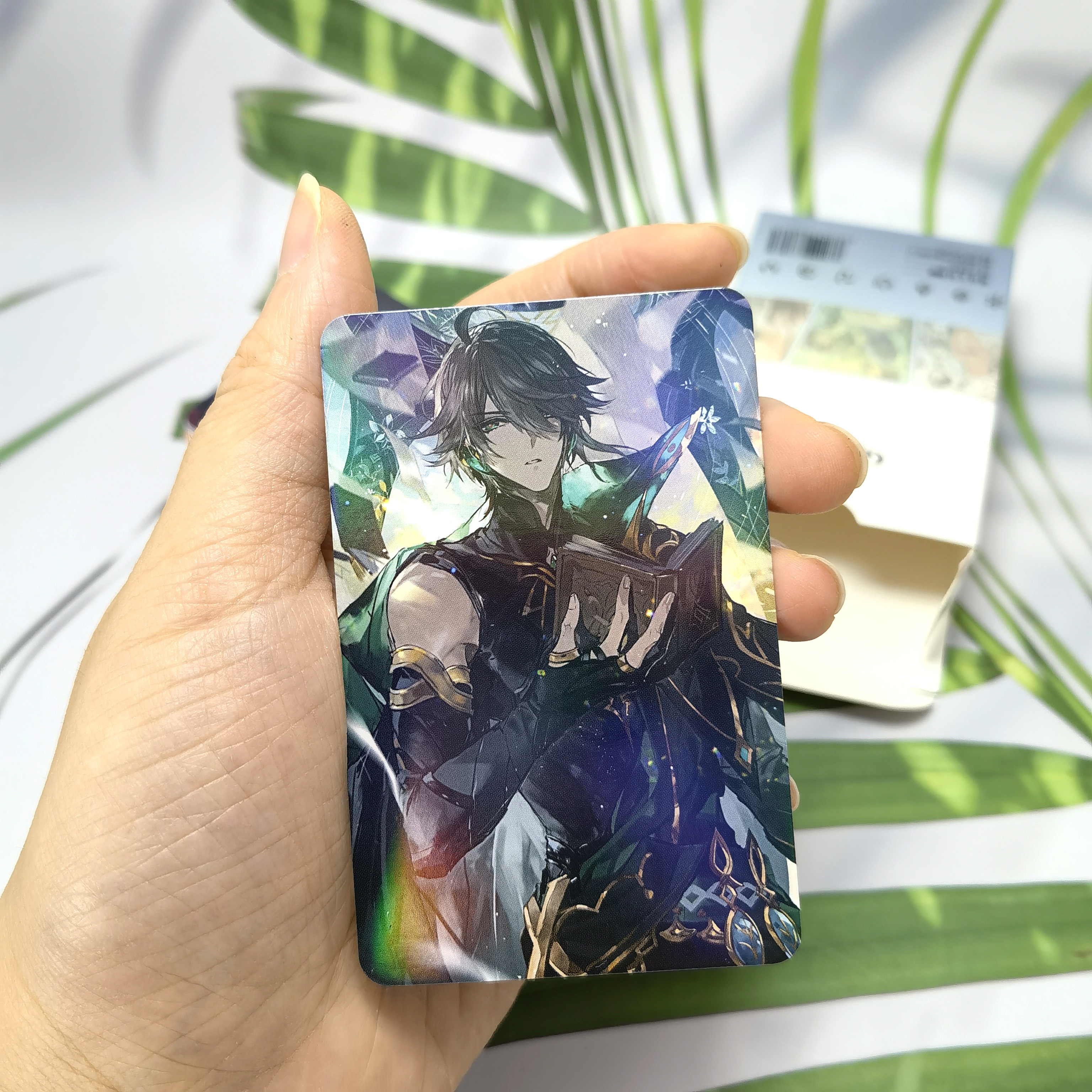 50 個原神ゲームキャラクターフォトカード Furina Neuvillette Wriothesley 和葉放浪者 Xiao Venti ギフトコレクションロモカードボックス