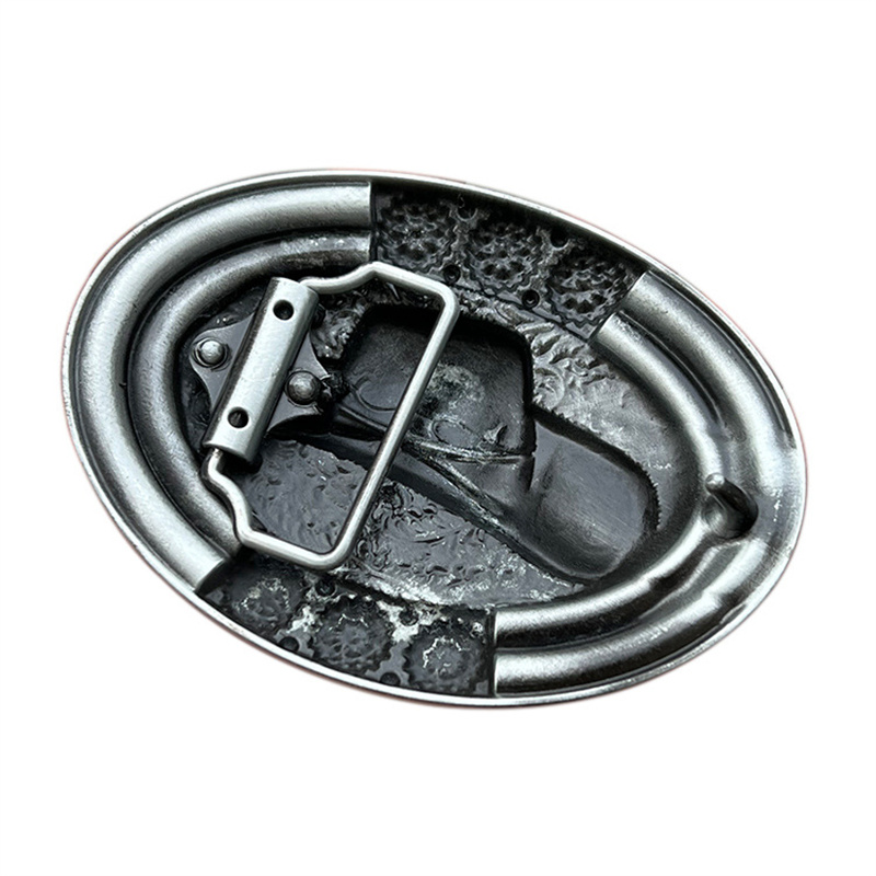 Cowboyhut und Gürtels chnalle im westlichen Stil