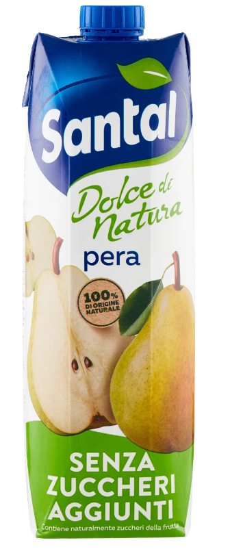 Dolce natura pera senza zuc cheri aggiunti 1l-santal birnen nektar