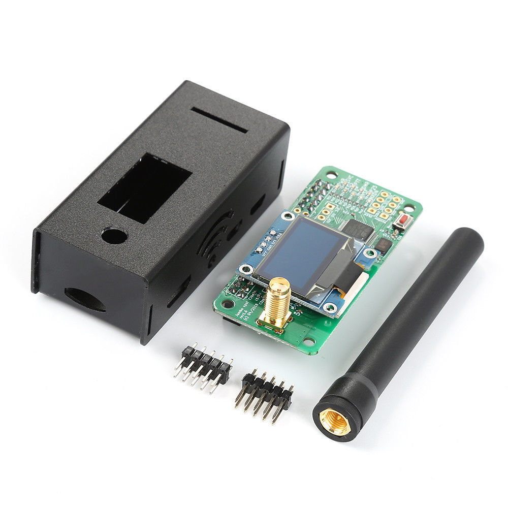 Neuester Jumbospot UHF VHF UV MMDVM Hotspot für P25 DMR YSF DSTAR NXDN Raspberry Pi Zero 3B + OLED + Metallgehäuse + Antenne