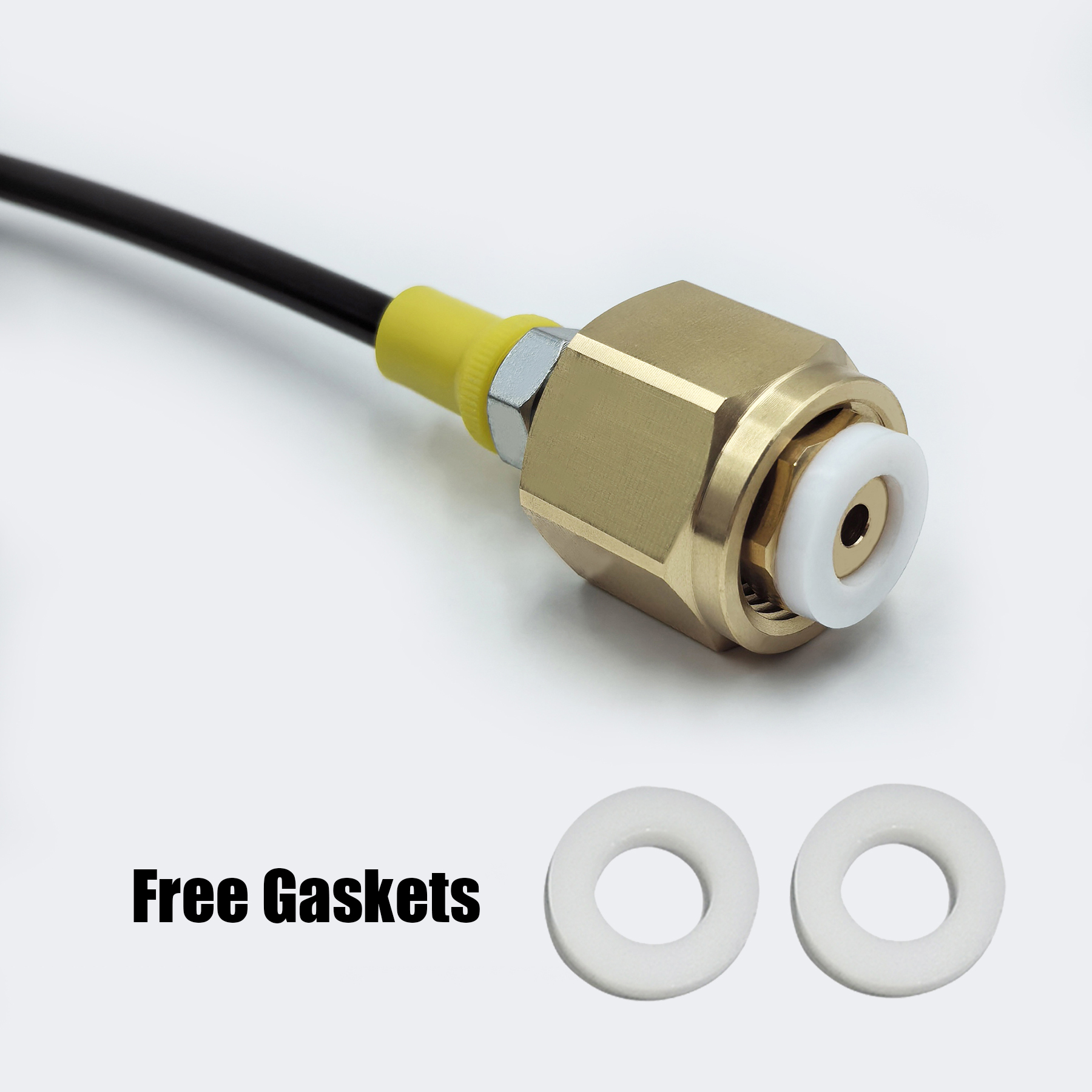 Máquina de llenado de refrescos al kit adaptador de llenado de tanque de CO2 externo W21.8-14 G3/4 CGA320 con conector de desconexión rápida