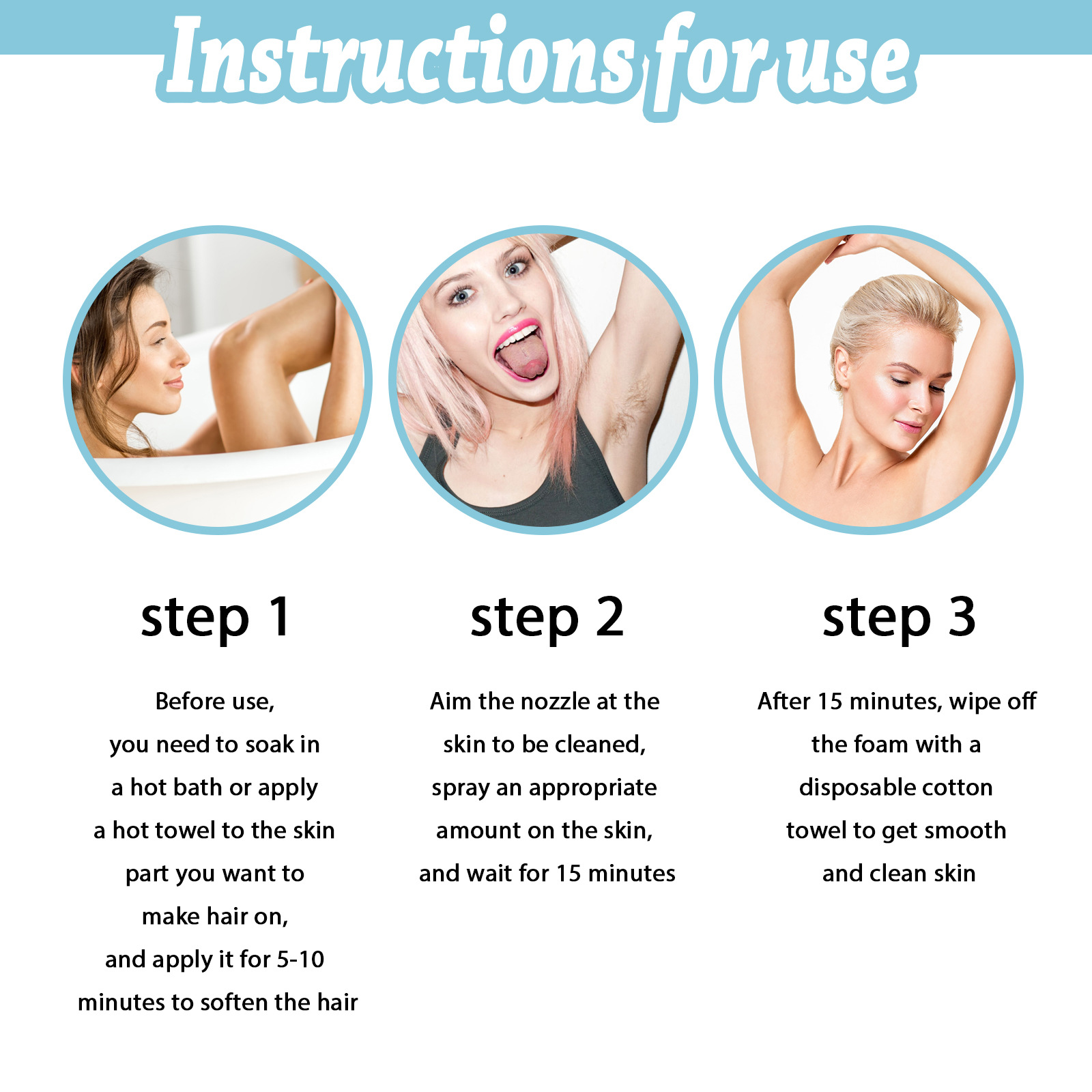 Ontharingsspray Permanent zacht scheren Ontharingsapparaat Intieme gebieden Lichaamshaargroeiremmer Pijnloos Krachtige epilatorcrème