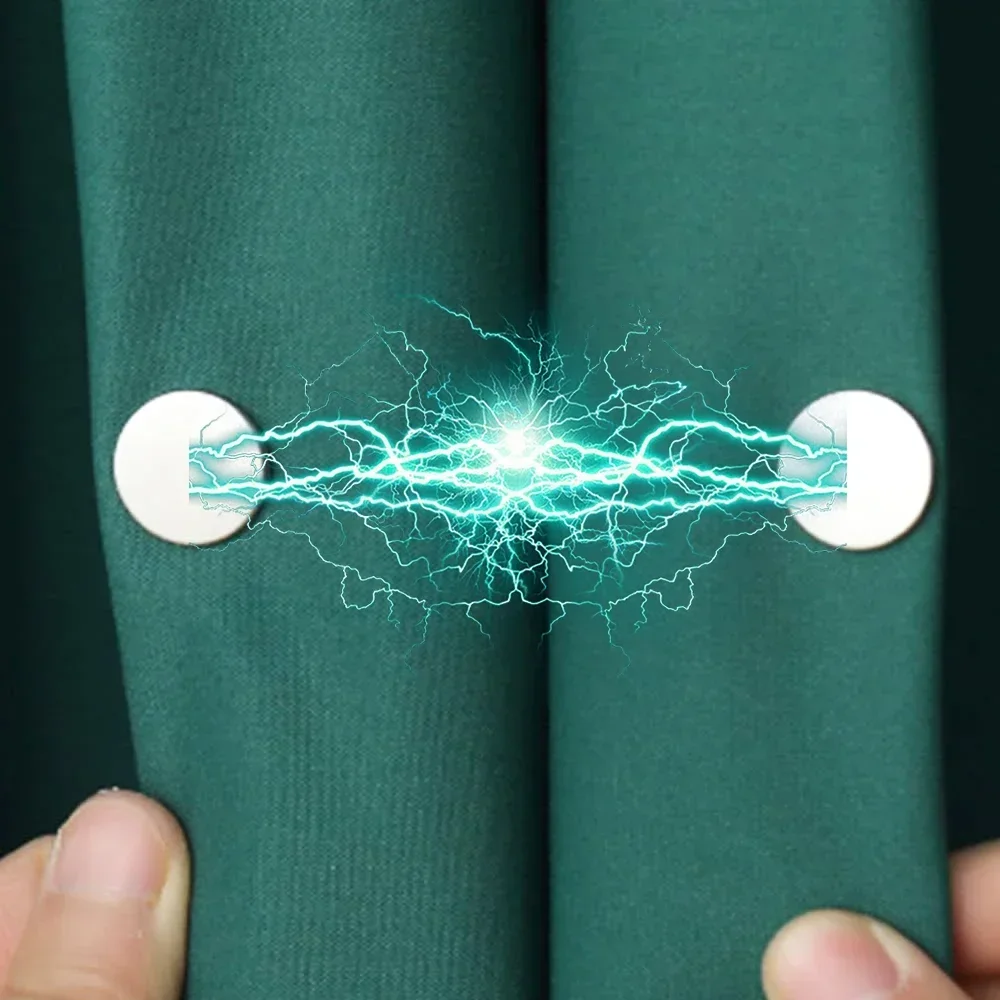 Gordijn magnetische gesp afneembare gordijn vaste gesp clip om licht aanpassing te voorkomen scherm raam sluiten magnetische gesp