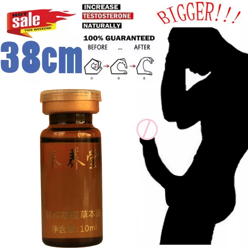 Pene engrosamiento crecimiento hombre más grande agrandamiento líquido pene erección mejorar el cuidado de la salud agrandar masaje aceite para agrandar 10ml
