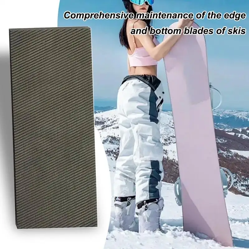 Snowboard-Trimmschärfer-Werkzeug, 11-Zahn-Design, Einzel- und Doppelversion, Trimmfeile, Wartungswerkzeug für Side Edge Tuning