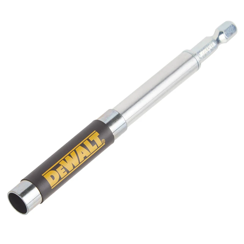 DEWALT DW2054 ไดรฟ์แม่เหล็กขนาดกะทัดรัดท่องเที่ยวเจาะ Bit Hex Shank 6.35 มม.ไขควงไฟฟ้าขนาดกะทัดรัด Self Retracting Guide Sleeve