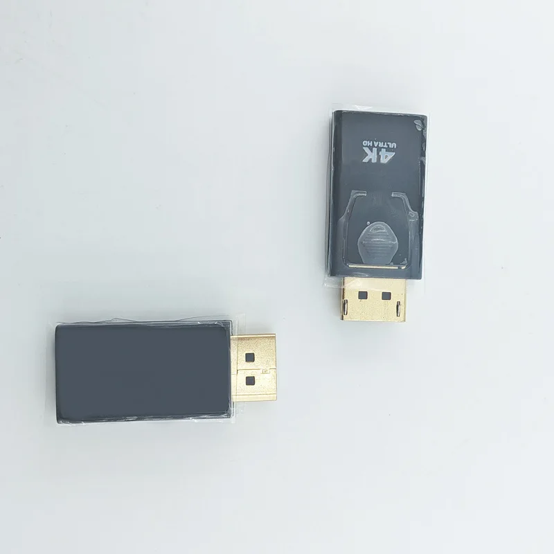 Conector DP a HDTV de 1080/4K, DisplayPort DP macho a HDMI hembra, adaptador, convertidor, interruptor de enchufe de Audio y vídeo para ordenador, TV y portátil