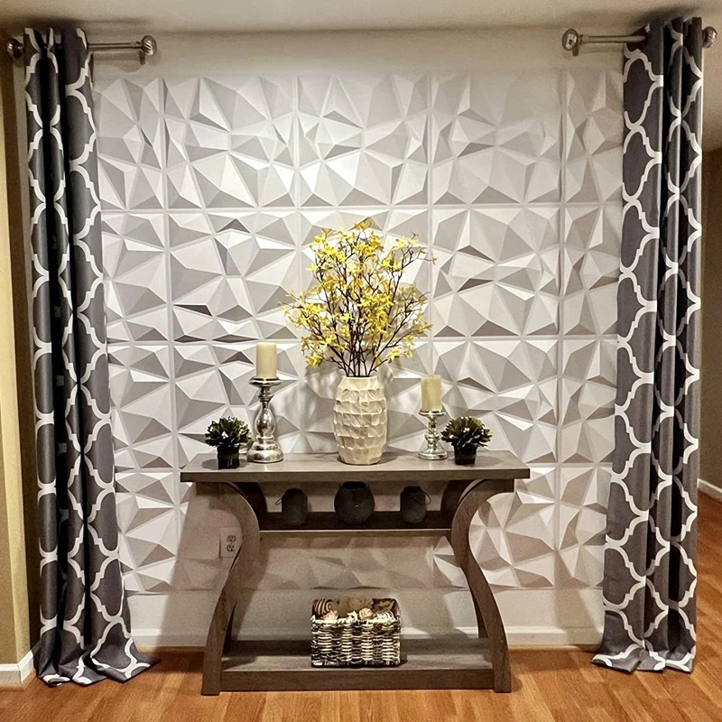 30x30 ซม.บ้านผนังการปรับปรุงสเตอริโอ 3D ผนังแผง self-กาว 3D สติ๊กเกอร์ติดผนังกระเบื้องศิลปะ 3d วอลล์เปเปอร์ห้องน้ําเพดาน