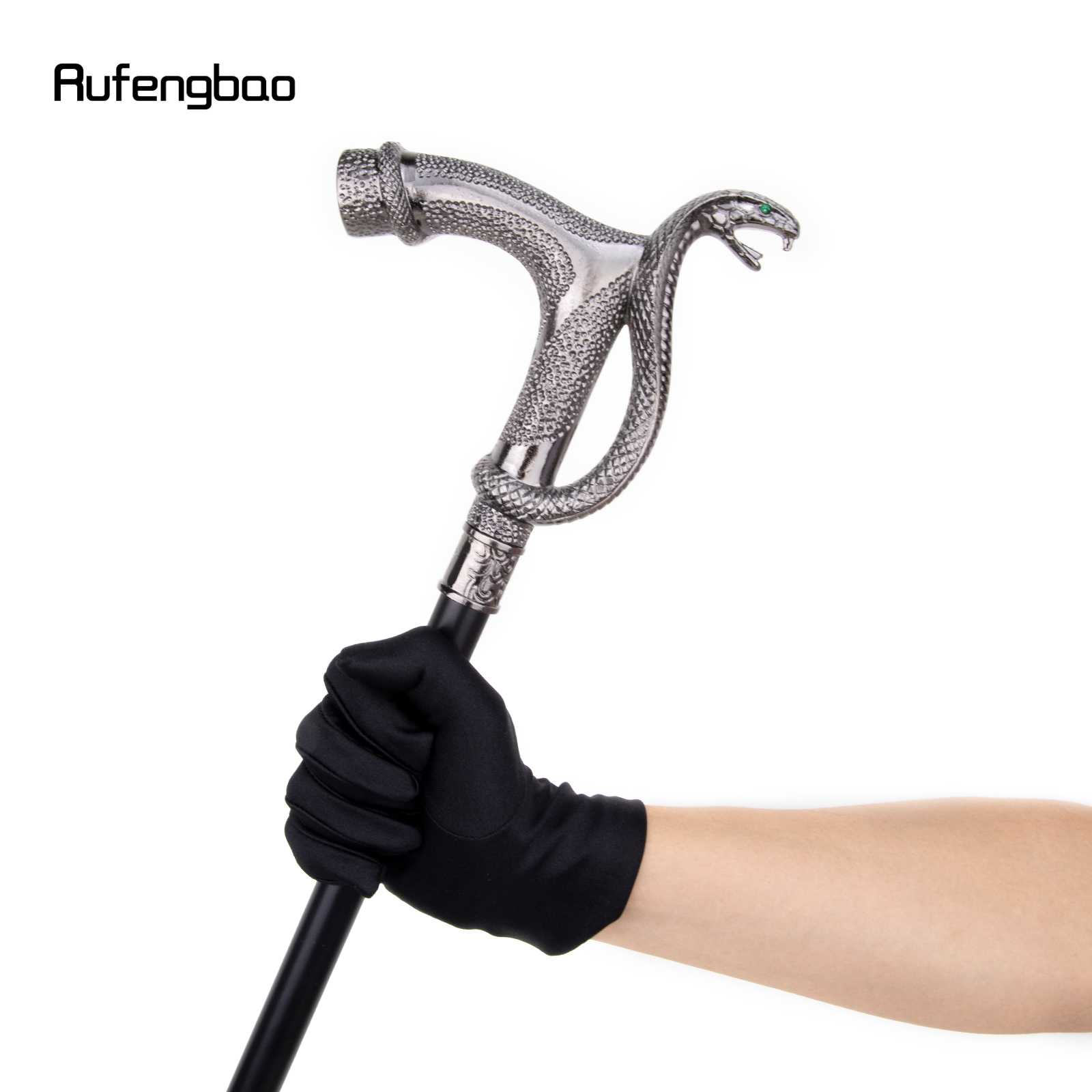 Cobra cabeça moda bengala decorativa bengala cospaly festa vintage elegante bengala crosier 93cm