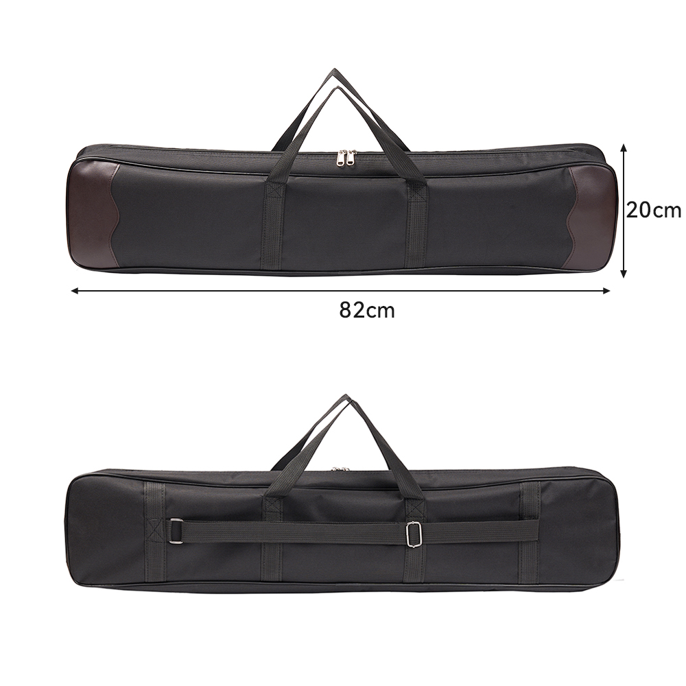 Archery Hunting Canvas Bow Bag Shoulder for Recurve Bow Holder Target Shooting Bow Carrying Case Knapsack Rucksack 82*20cm