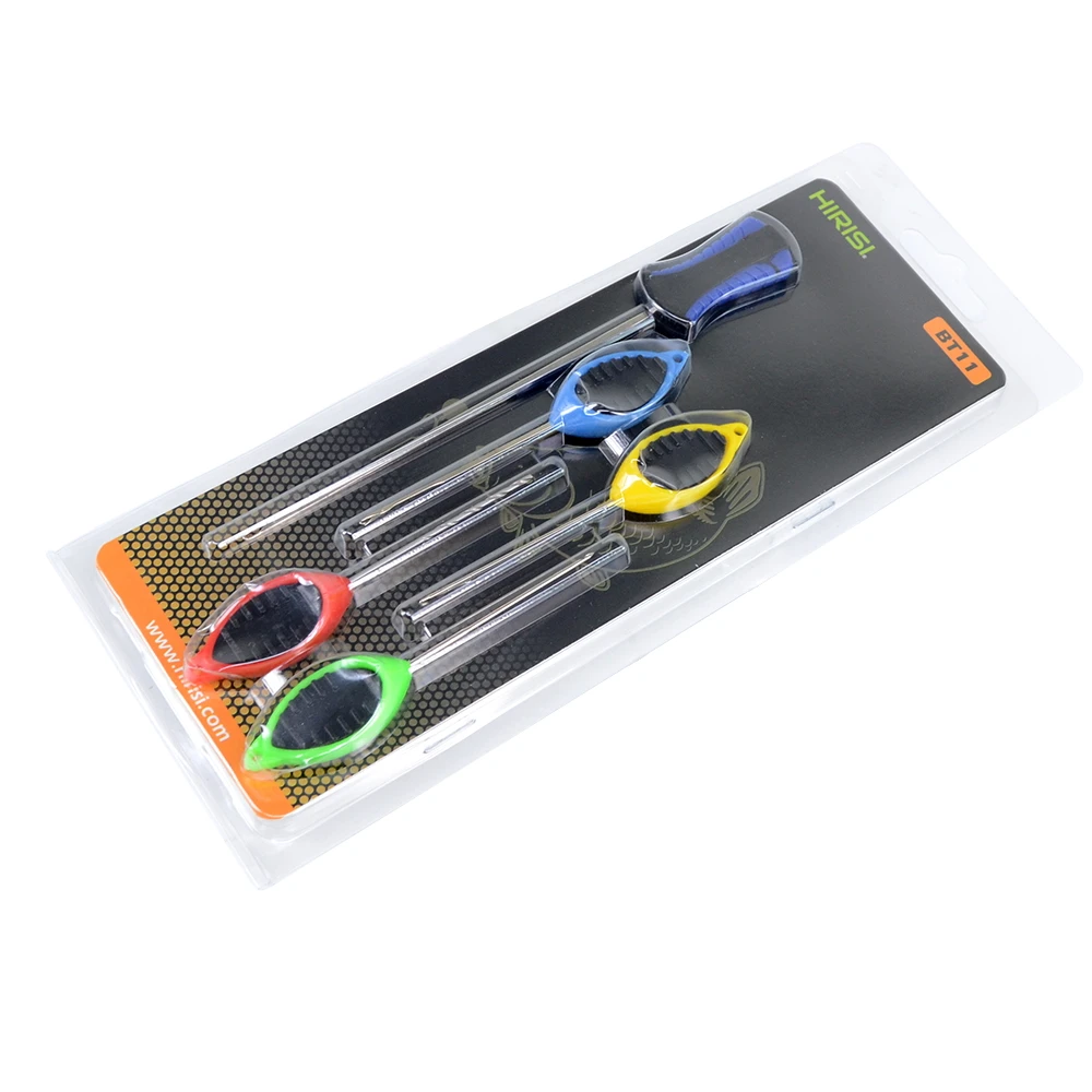 Hirisi ปลาคาร์พตกปลาเหยื่อชุดเข็ม, pop Up Boilie Rigs Splicing เข็มปลาคาร์พ Hook Link ทําเครื่องมืออุปกรณ์ตกปลา BT11