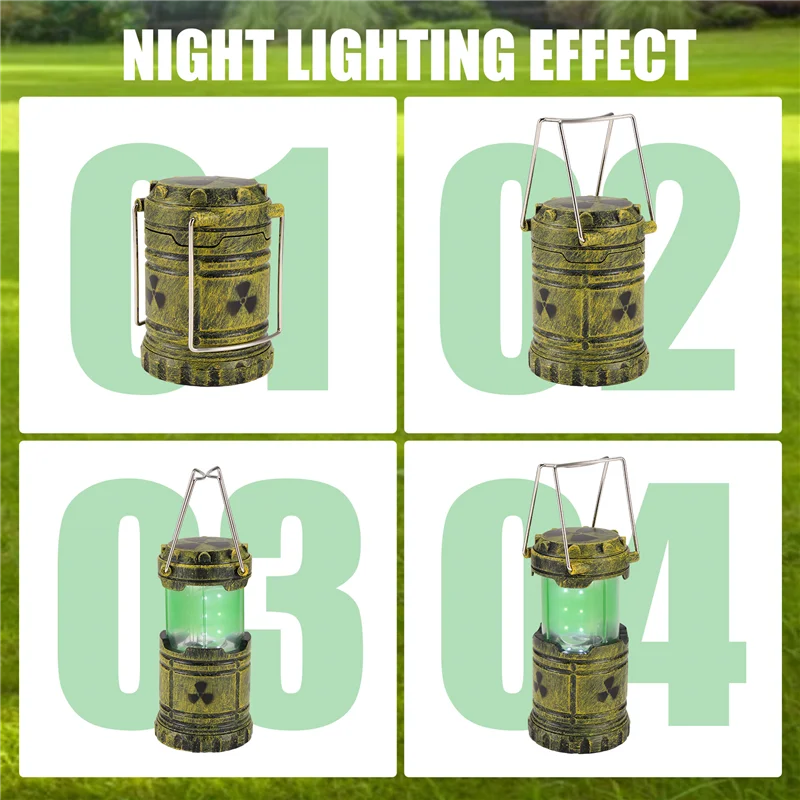 Kernreaktor Laterne Geschenk Mini Handheld Kernreaktor Laterne Spielzeug Doomsday Kernreaktion Push Simulation Illuminator