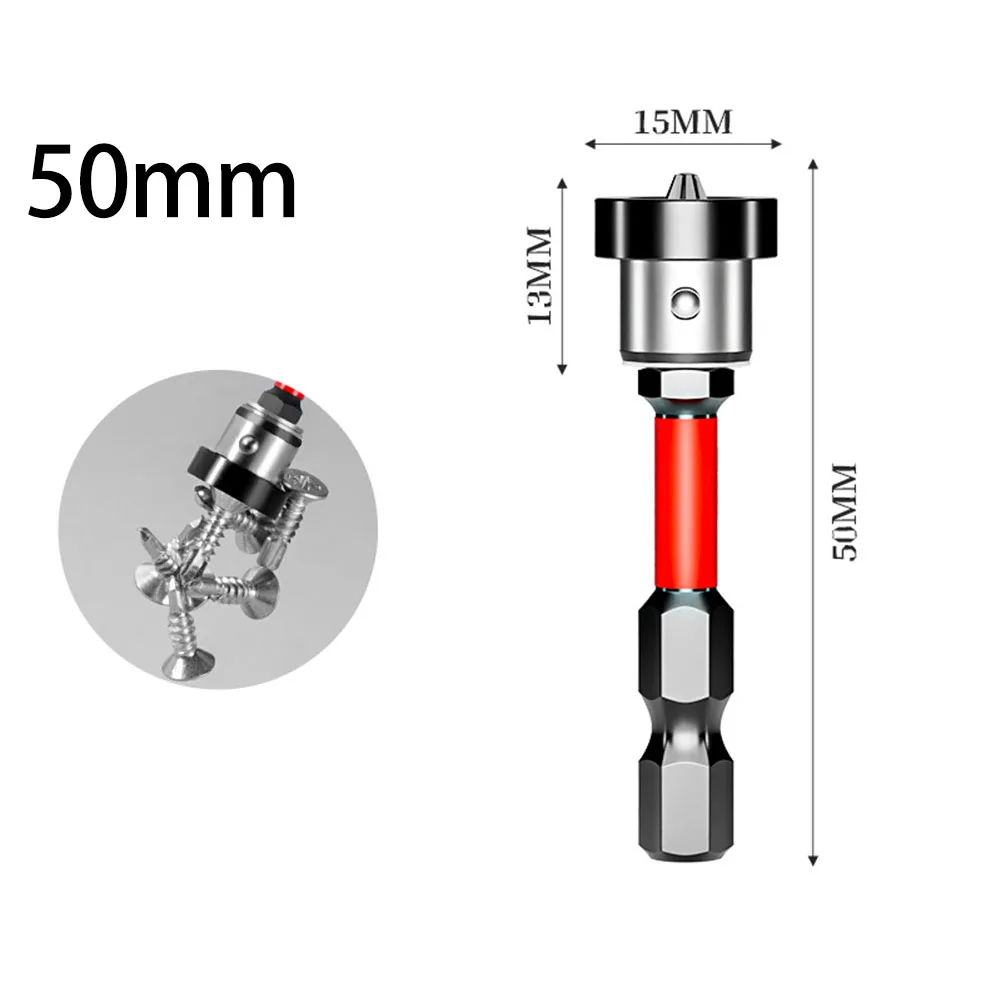 SenNan Positioning Screwdriver Bits Drywall Screw Bits 50mm Gypsum Board Plasterboard Screws Locating Batch Head Drilling Tools