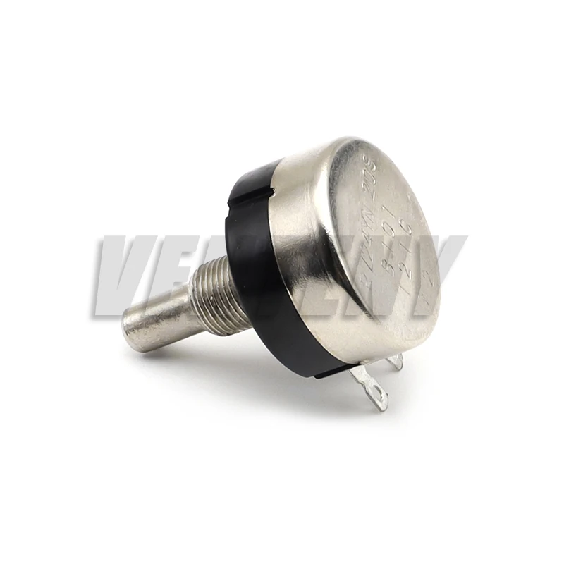 RV24YN20S 1 Juego/3 uds potenciómetro de película de carbono 1K 2K 5K 10K 20K 50K 100K 1M Ohm cono giratorio único con perilla A03 con Dial