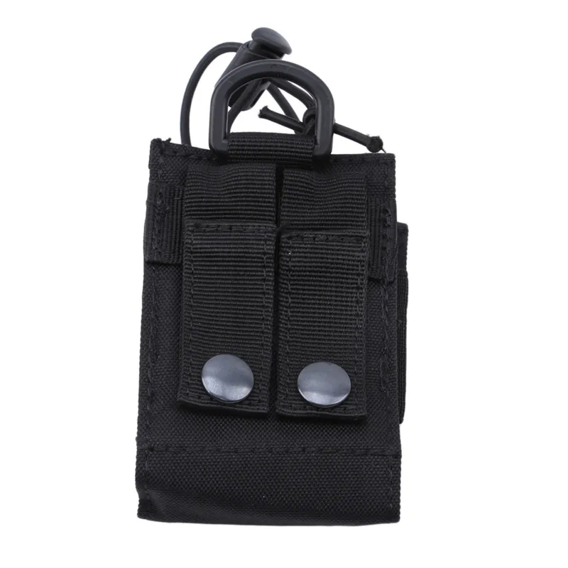 2024 Custodia per radio Caccia Walkie Talkie Supporto per interfono Borsa da appendere Molle Custodia per riviste in nylon Tasca Caza