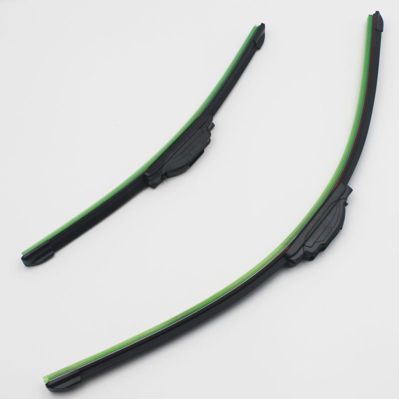 Лезвия очистителей лобового стекла автомобиля Универсальные мягкие двухслойные резиновые бескаркасные автомобильные стеклоочистители 14 "16" 19 "20" 21 "22" 24 "26"