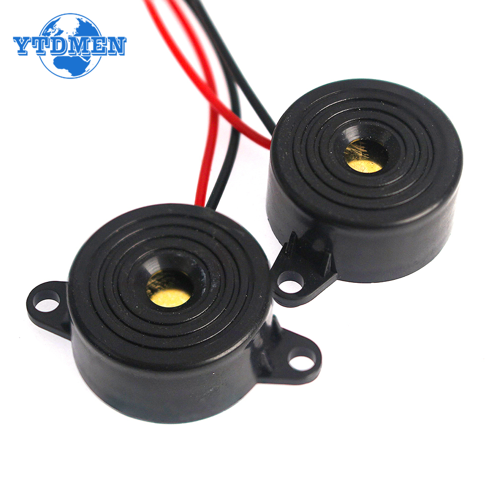 5/10pcs hoher Dezibel-Summer SFM-20B Gleichstrom 3-24V Dauerton-Summer 2312 aktive Piezo-Summer, für Arduino-Auto