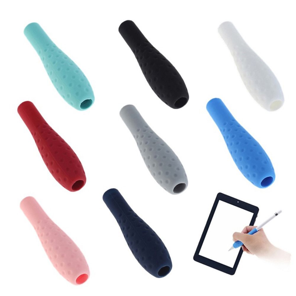 Soporte de agarre ergonómico de silicona, funda protectora para Apple Pencil iPad Touch Pen, accesorios para iPencil, Gadgets