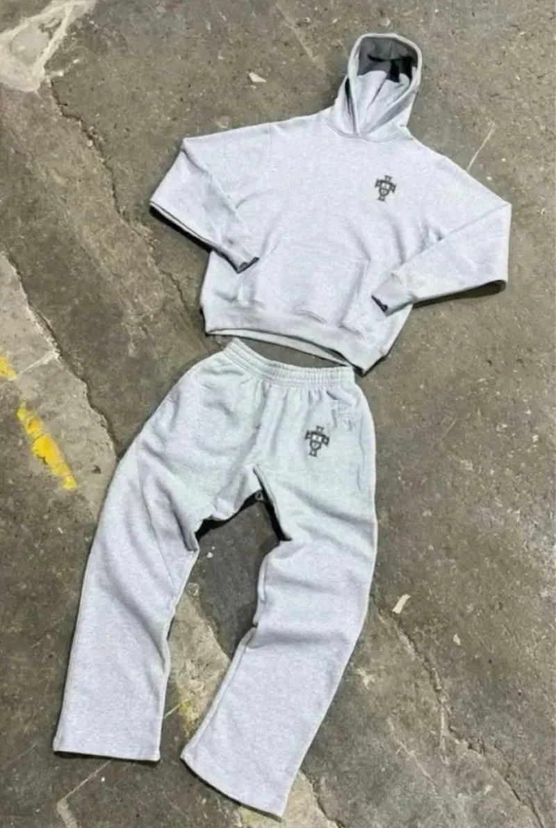 High Street Goth Trend Herren Kleidung Anzug Mode neue Streetwear Retro Sportbekleidung amerikanischen Punk Hip-Hop lässig lose Paar Anzug