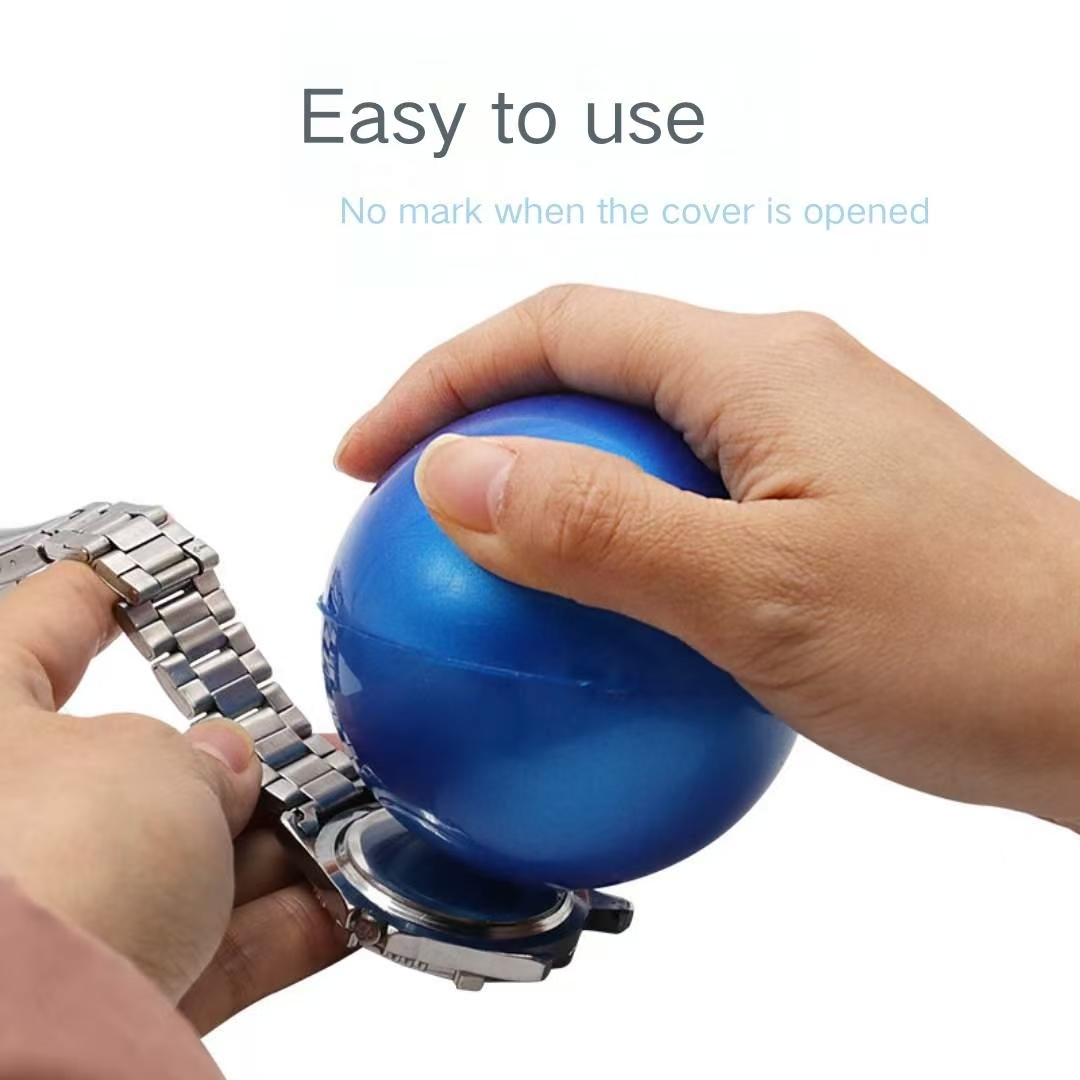Watch Case Open Ball Blue 7cm Diameter Durable Rubber Safe Reliable Portable Watch Friction Ball for Professional Repair Tool
