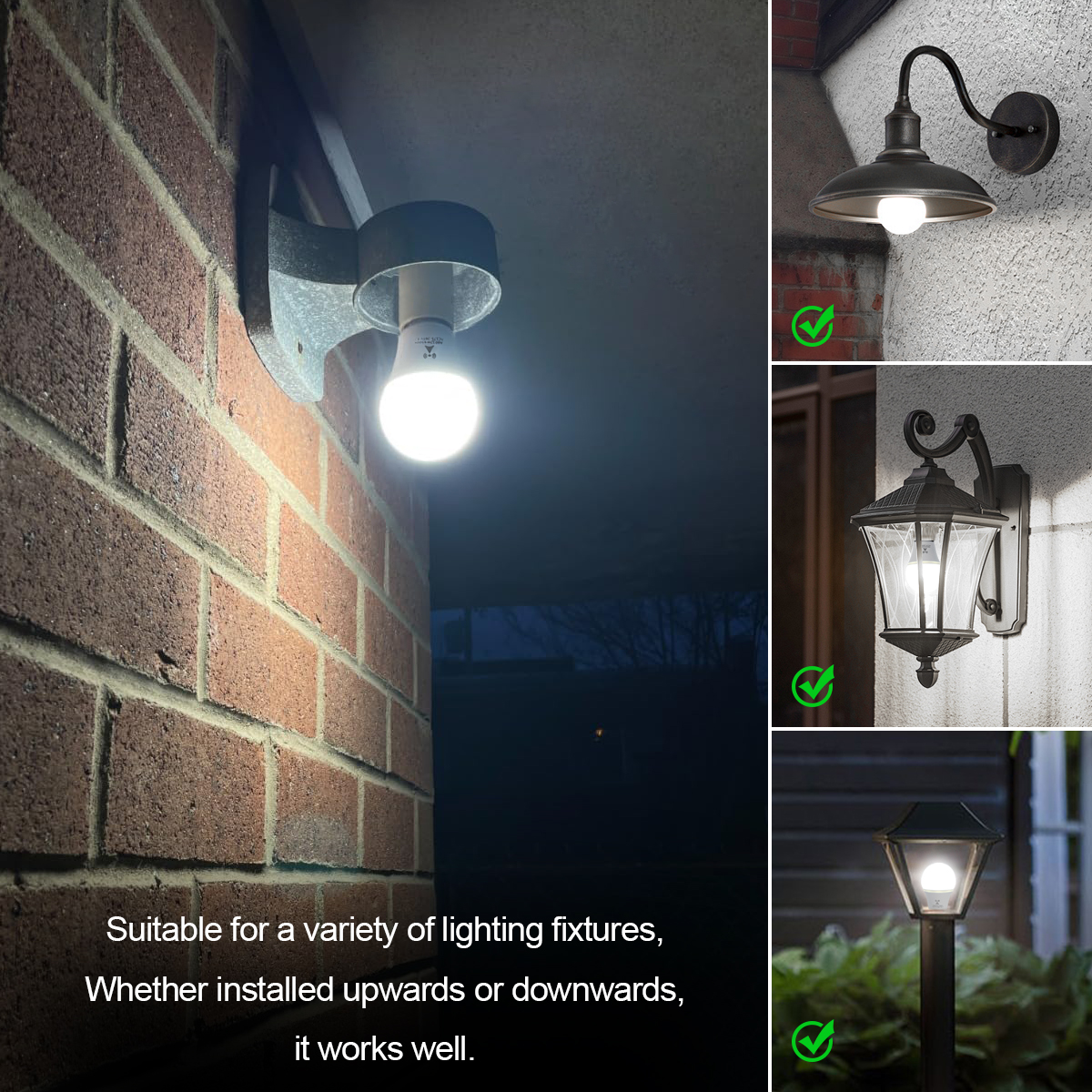 Auto Smart Radar Erkennung Induktion Glühbirne E27 220V 12W Energiesparende Mikrowelle Radar Bewegungssensor Glühbirne für Tür