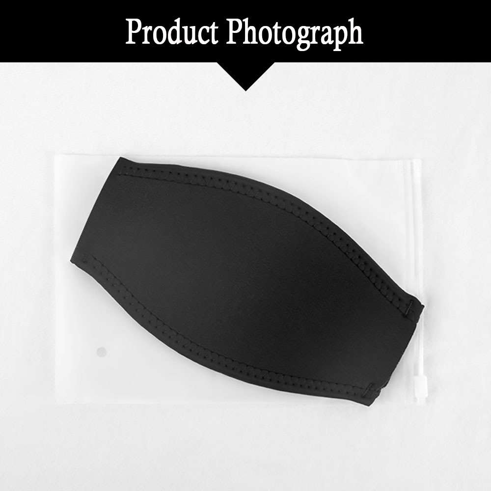 Hommes femmes masque de plongée sangle couverture confort rembourré Protection plongée en apnée natation Googles néoprène réutilisable cheveux enveloppe de Protection