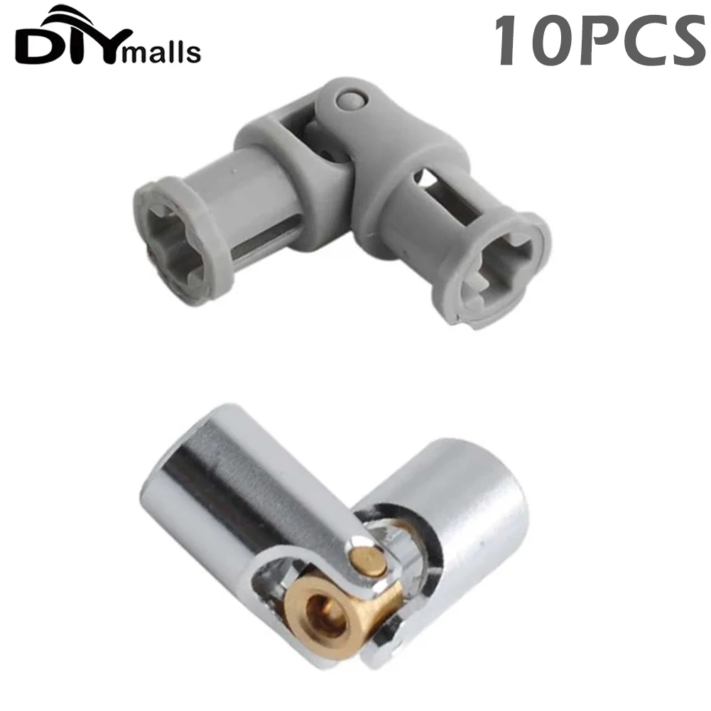 10PCS Kunststoff Universalgelenk Metall Universalgelenk 3L MOC Power Funktionen 61903 Welle Kompatibel Mit Legoeds Ziegel