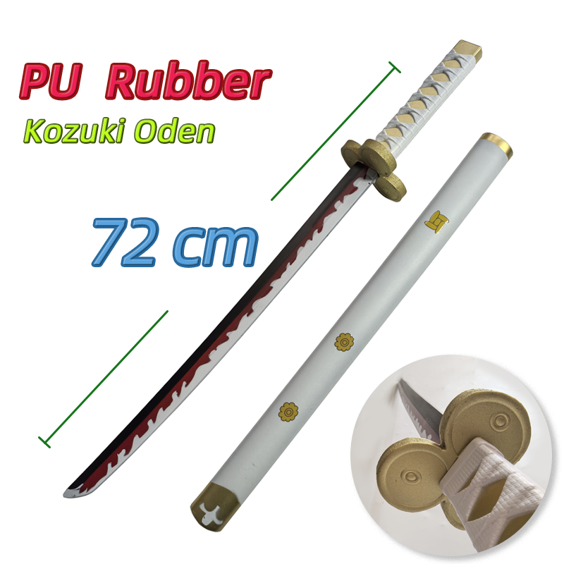 72 см аниме косплей Ророноа Зоро Катана меч PU Sandai Kitetsu меч ролевые игры Юки самурай реквизит игрушка для вечеринки меч