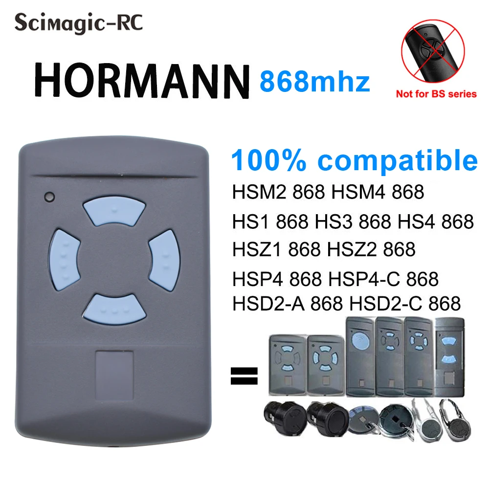 Hormann HSM2 868 HSM4 868.35mhz Replacement Hörmann Garage Door Remote Control Programming the original receiver directly