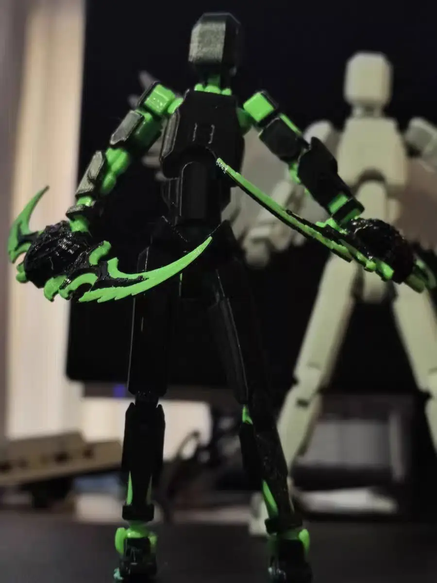 Multi-Jointed Movable Shapeshift Robot 3D Printed Mannequin Dummy Lucky 13 Robot movable figures adult toys children's toys