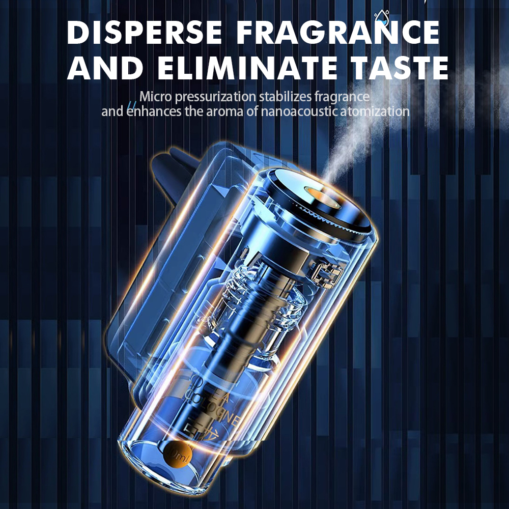 Auto Elektrische Luft Diffusor Aroma Auto Air Vent Luftbefeuchter Nebel Aromatherapie Auto Lufterfrischer Für Entfernen Gerüche Auto Zubehör