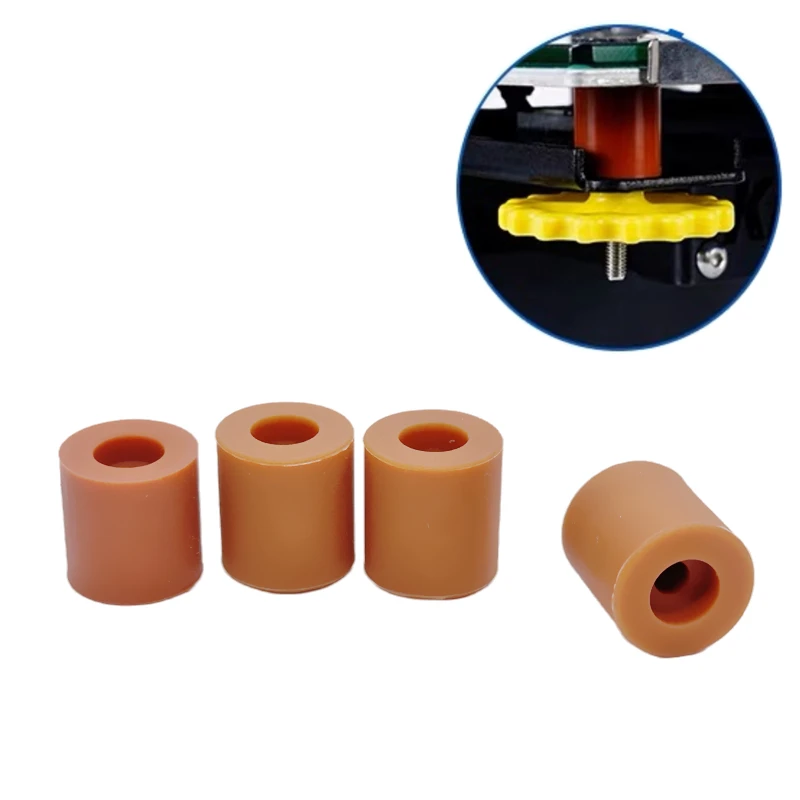 4 stks 3D Printer Siliconen Solid Spacer Hoge Temperatuur Hot Bed Nivelleringskolom voor CR10 10 S Ender3 3 S 3 Pro 3 V2 3d Priter Onderdelen