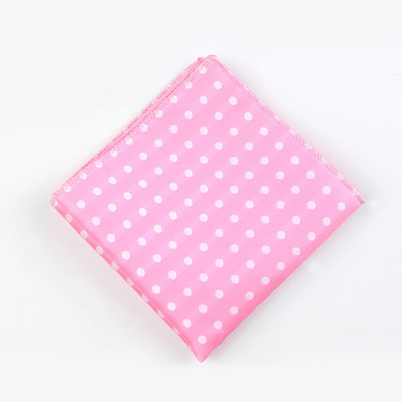 23 cm Polka Dot Pochet Heren Polyester Zachte Zakdoek Zakelijke Formele Sjaal Pocket Handdoek Bruiloft Hosting Banket Borst