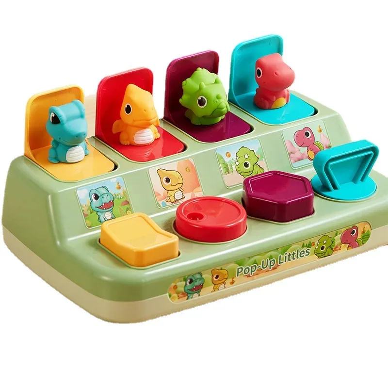 Interactive Activity Pop Up Toy for Babies Cause and Effect Toy Baby Development Games Montessori  Educational Learning Toys