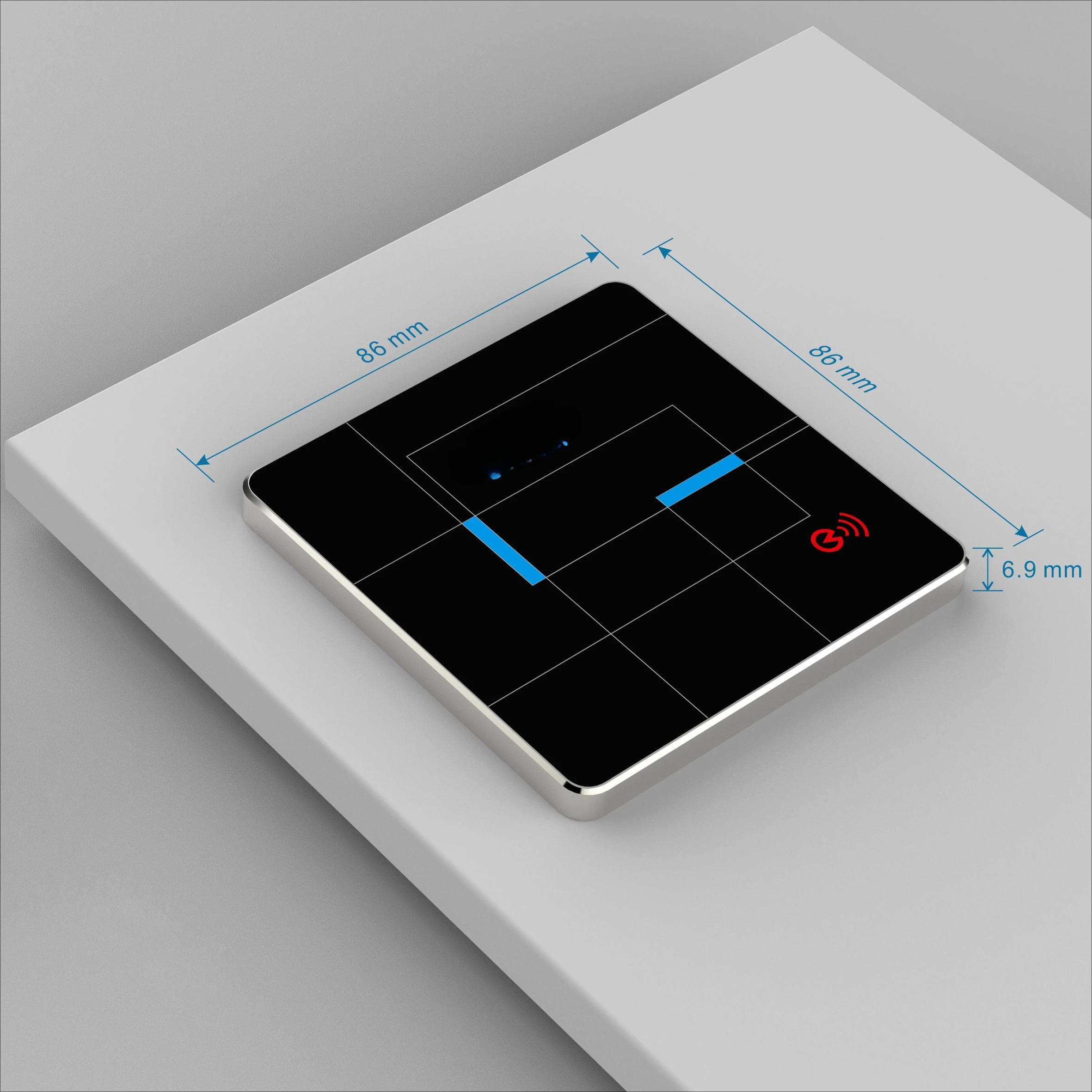 Control de acceso comunitario WG26 con carcasa metálica