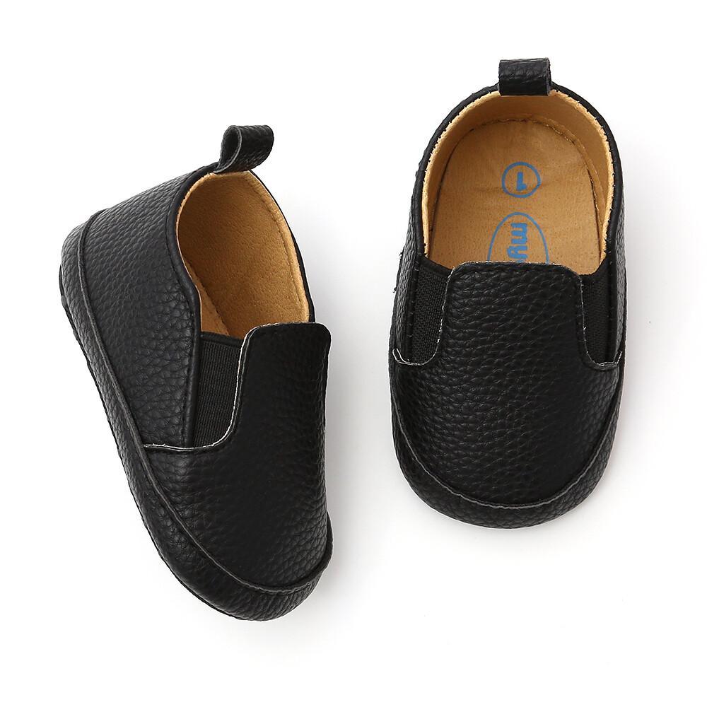 Sapatos de bebê recém-nascido vintage couro multicolorido borracha sola macia antiderrapante sapatos de caminhada mocassins da criança