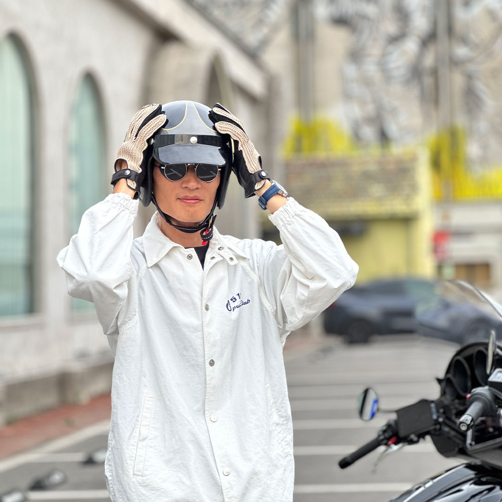 TT & COCASCOS fibra de vidrio ligero Retro Estilo Vintage 3/4 cara abierta motocicleta Scooter ciclomotor ATV casco DOT ECE aprobado Kask