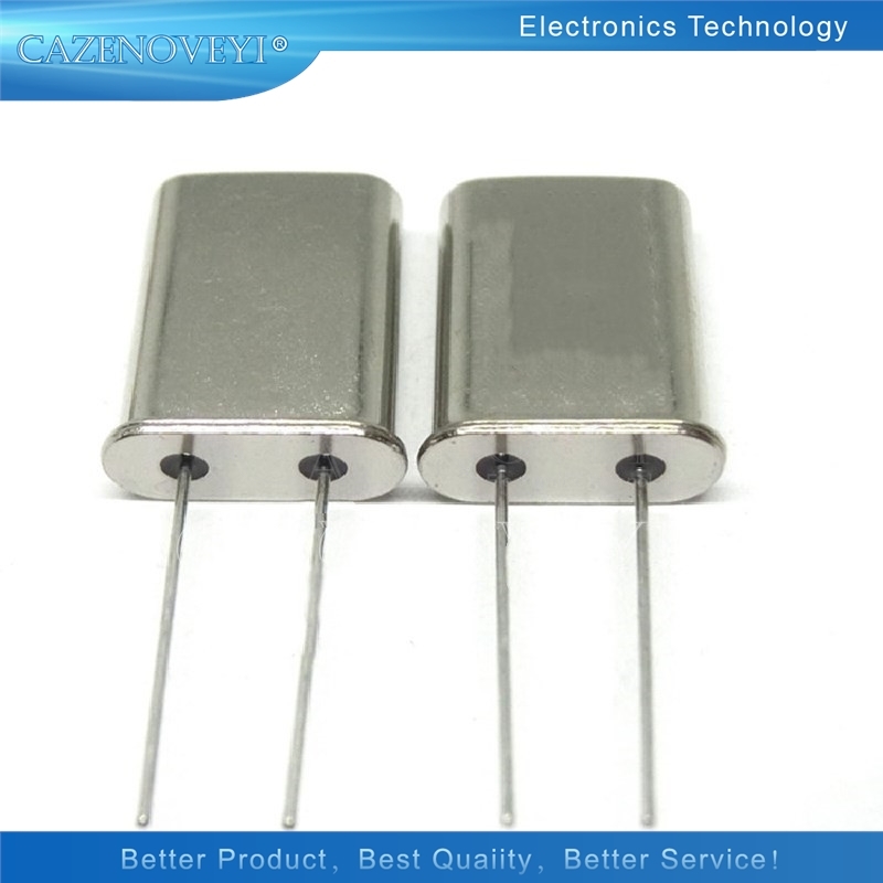 10 unids/lote HC-49U cristal de cuarzo pasivo en línea 7,2 MHZ 7,200 MHZ 7,2 M resonador de cristal en Stock