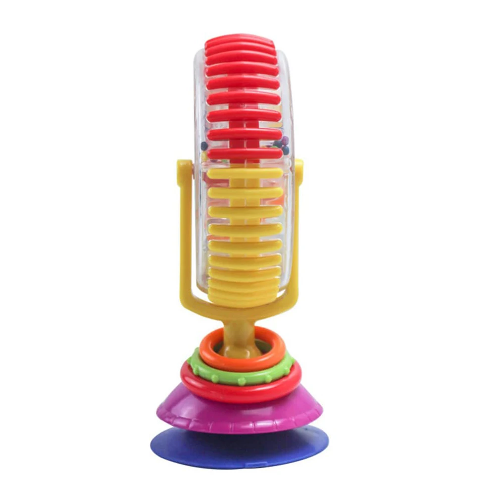 เด็กหมุน Ferris ล้อ Rattle พร้อมถ้วยดูด Early Development Rattle ของเล่นตลก Feeding ของเล่นสําหรับทารกและเด็กวัยหัดเดิน