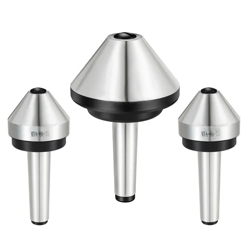 MT2 MT3 MT4 MT5 Morse Tapper Cone Mushroom Head Center Umbrella-type Rotating Center High Precision CNC Lathe Live Thimble