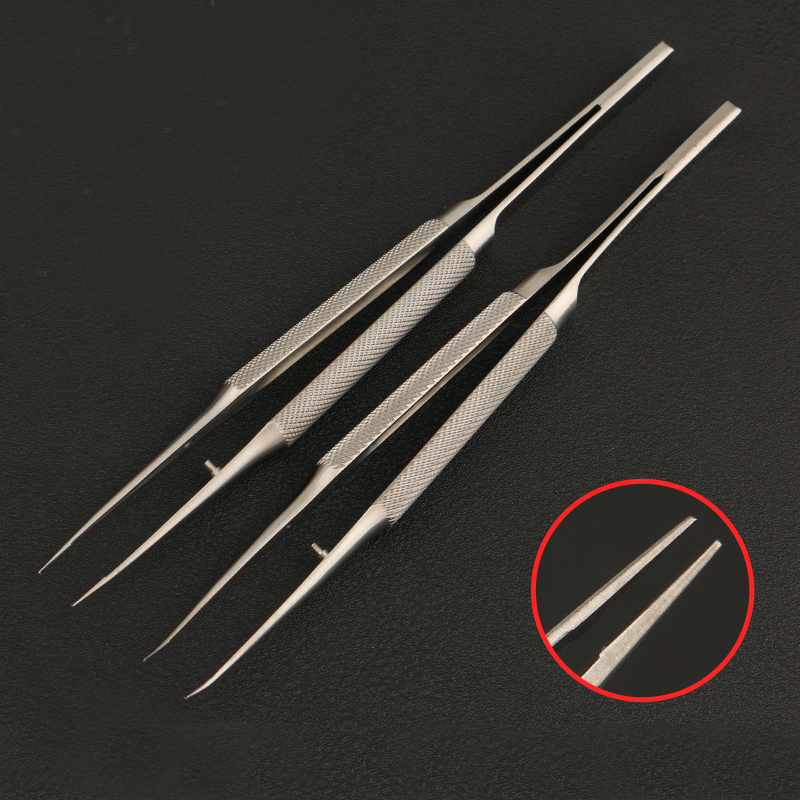 Ophthalmologic surgery microsurgical orthopedics, surgical instruments, straight bending platform, no hook, fine tweezers