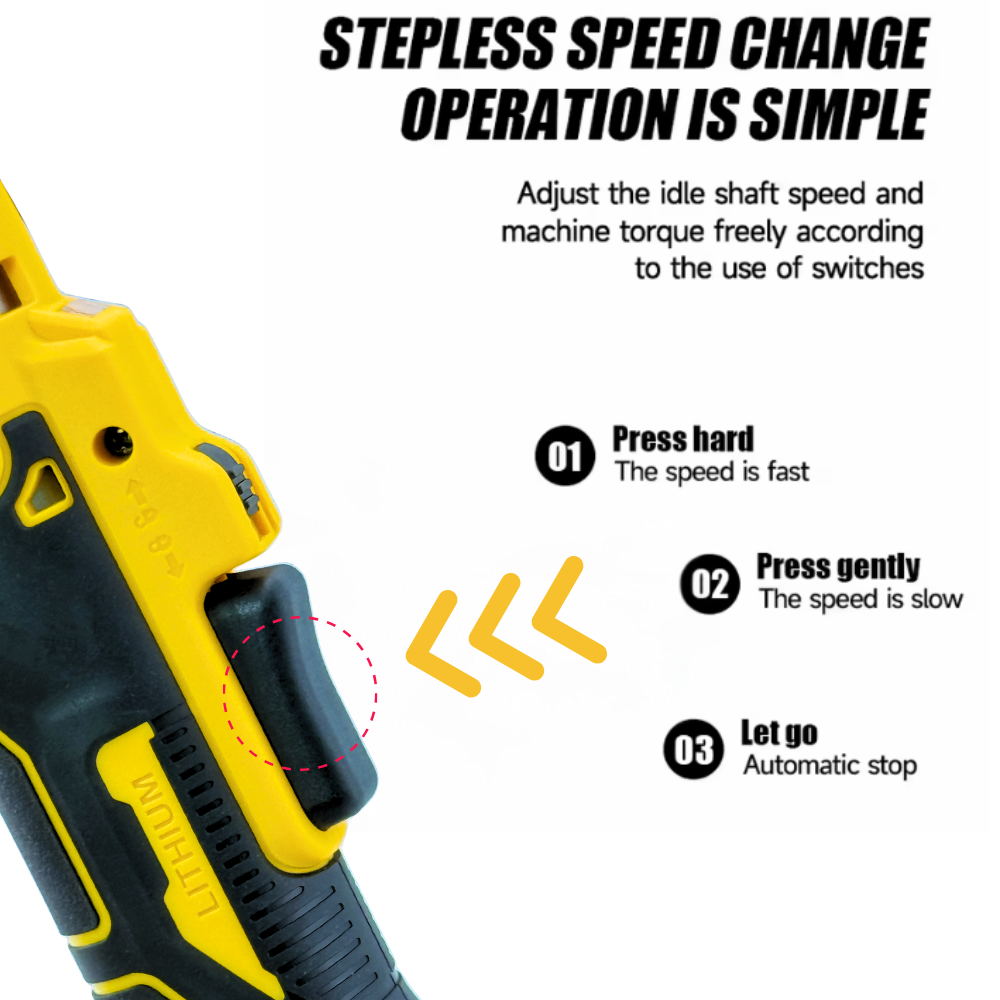 Chave de catraca elétrica sem escova, 1/2 polegadas, 3/8 polegadas, sem fio, velocidade variável, driver de impacto, ferramenta elétrica para dewalt, 20v, pino de bateria