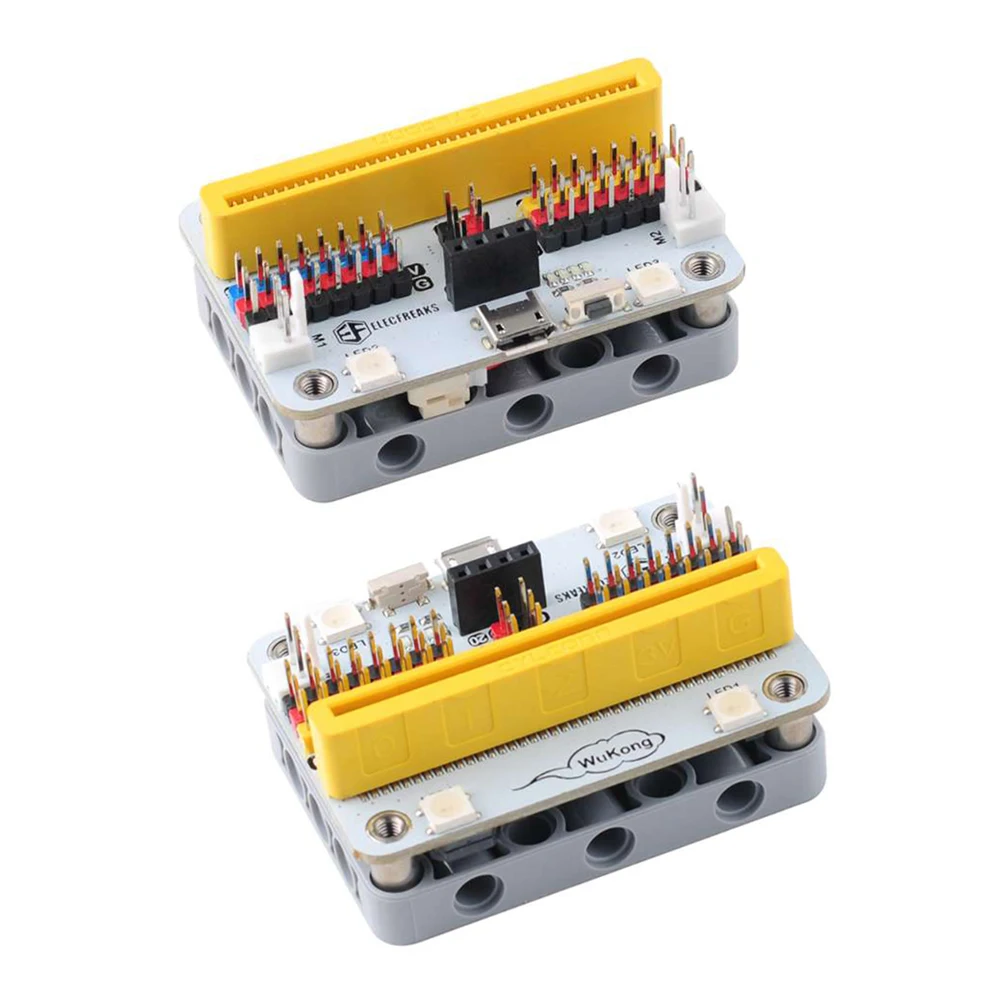 Micro:bit Wukong บอร์ดขยายอะแดปเตอร์มอเตอร์เซอร์โวไดรเวอร์การเชื่อมต่อสําหรับเด็กสนุก Coding การเขียนโปรแกรมการเรียนรู้ Class การสอน