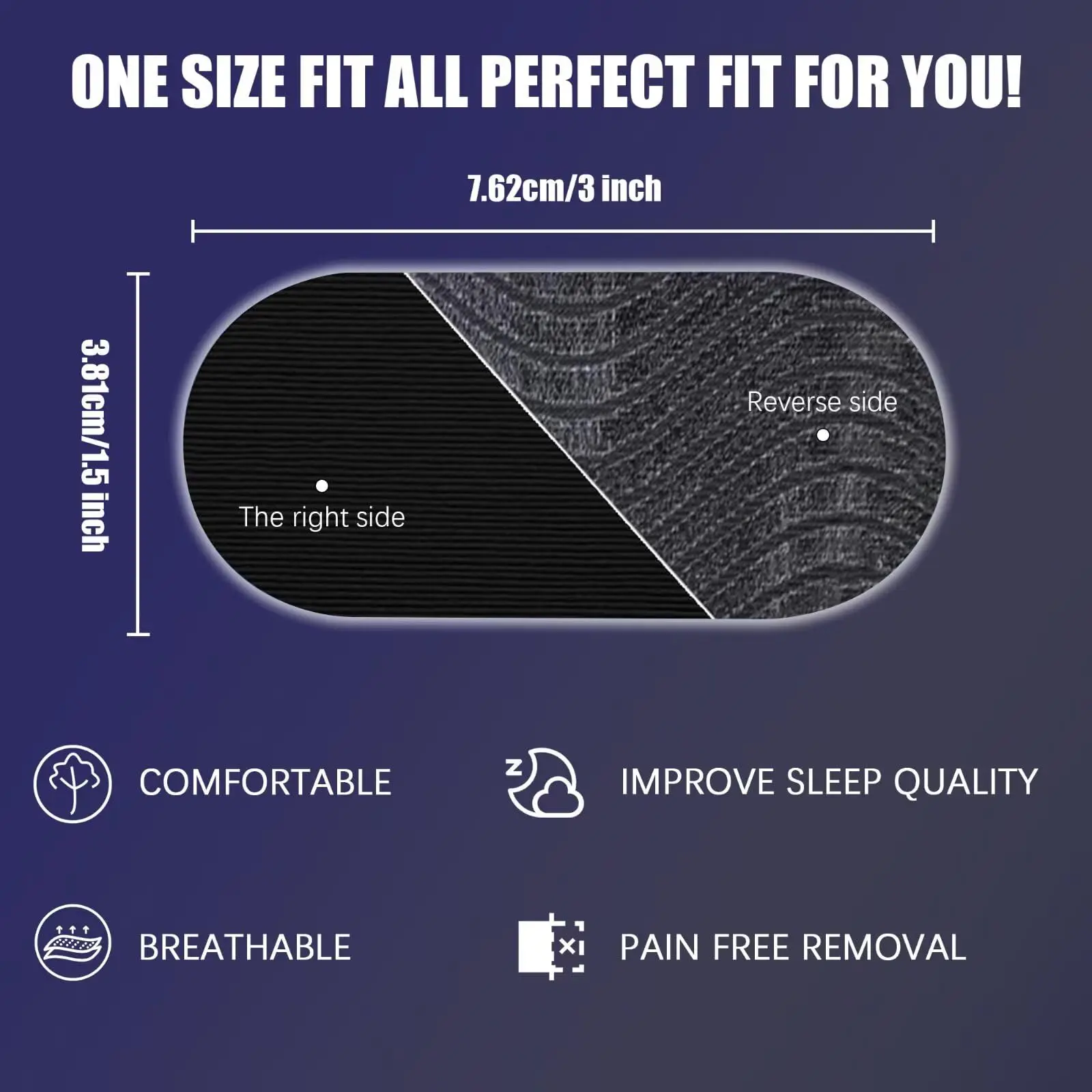 Anti Snoring Sleep Mouth Tape, Nasal Breathing Dilators Starter Kit for Nose, Improve Sleep Quality Snoring Solution for Men