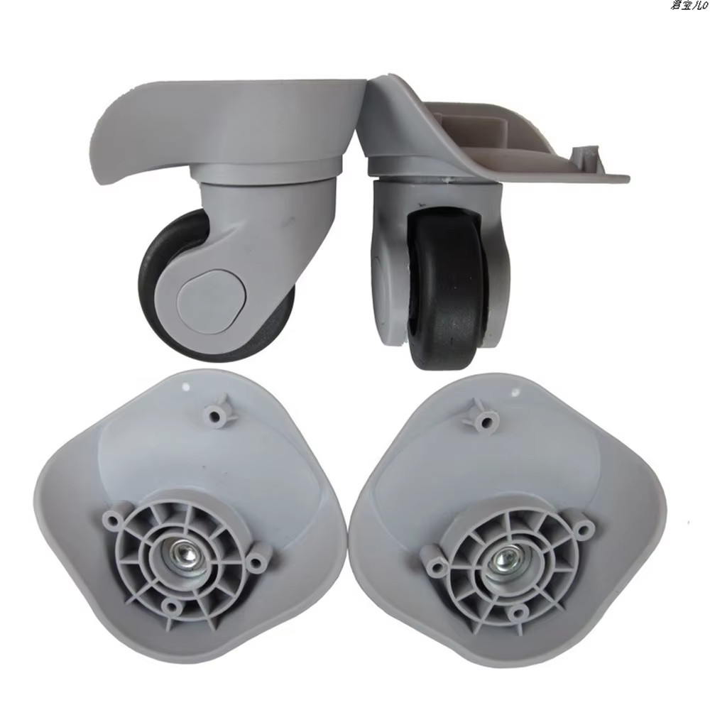 2 шт., сменные резиновые колеса для чемодана