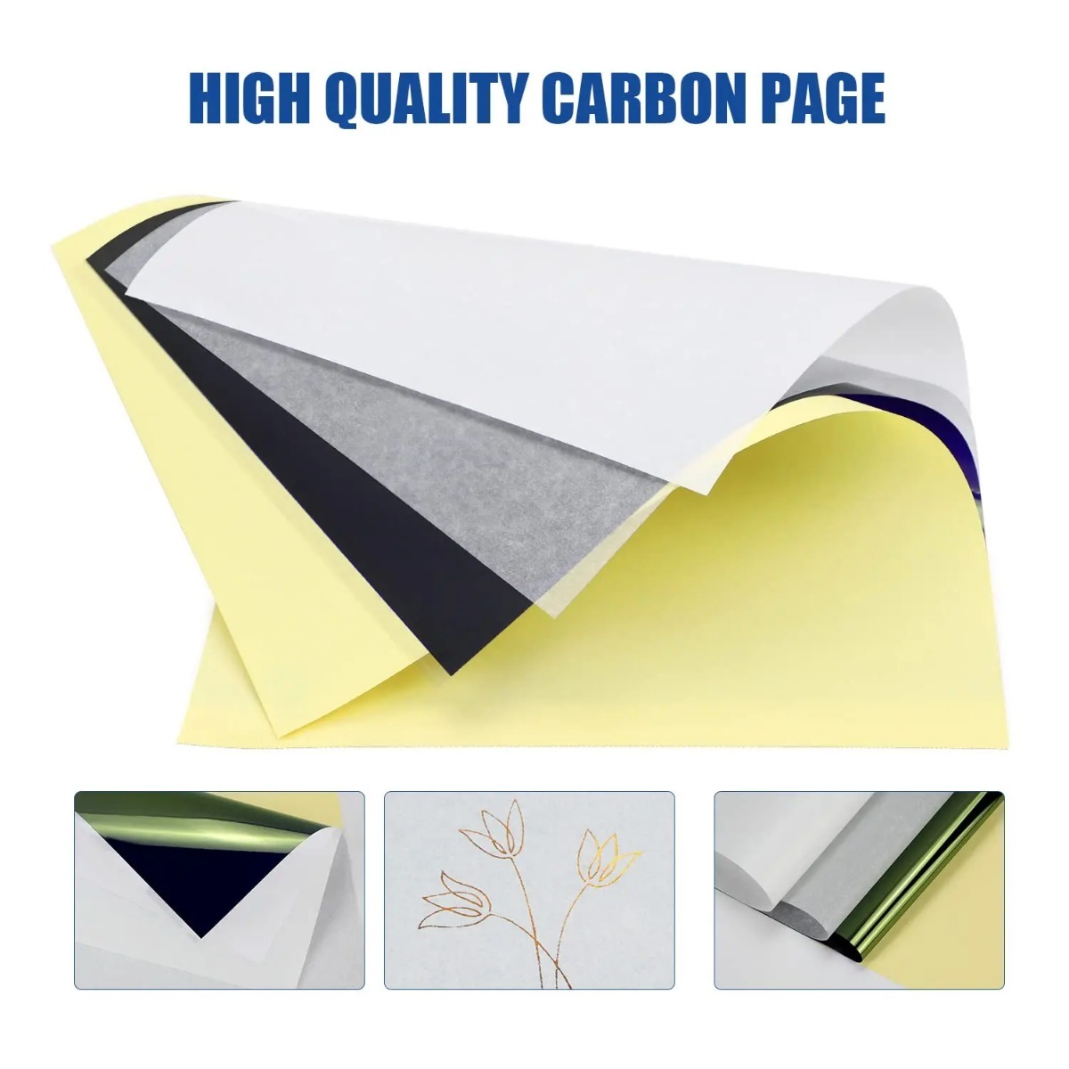 Tattoo A4 Transferpapier Tattoo Transferpapier Schablone Carbon Kopierer Geist Schablone Carbon 4 Schichten Thermopapier DIY Tattoo