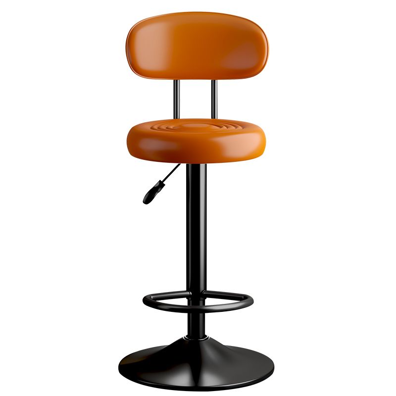 ‌360° Swivel Bar Stool, Height Adjustable Counter Chair, Multi-Color Home Bar Stool, Ergonomic Reception Desk Chair